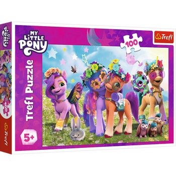 Puzzle - "100" - Lustige Ponys My Little Pony Trefl 16463