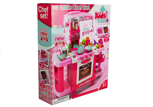 Großer Kinderküchen-Toaster Express Pink