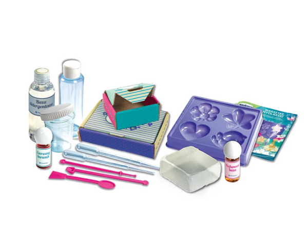Science & Play Soap Workshop Set Polish Language Clementoni 50888