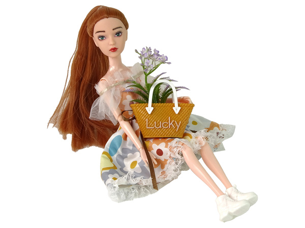 Baby Doll Emily Autumn Red Hair Flowers