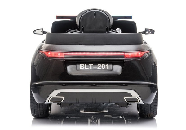 Elektrisches Ride-On BLT-201 Polizei Schwarz