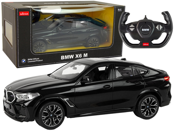 Auto R/C Bmw X6 M 1:14 Rastar Schwarz