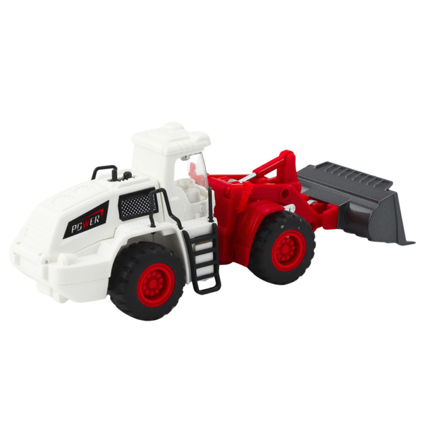 Construction Vehicle Excavator Bulldozer Movable Metal Bucket Lights Sounds