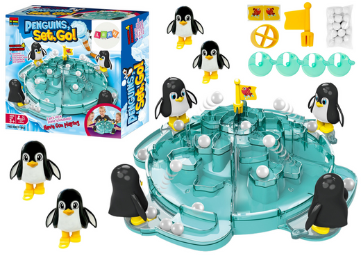 Pinguin-Fußball Kick the Ball Iceberg