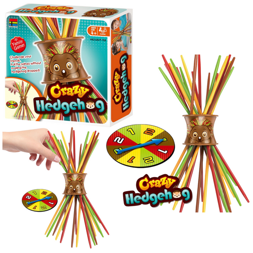 Familien-Arcade-Spiel Crazy Hedgehog Pieces Shield