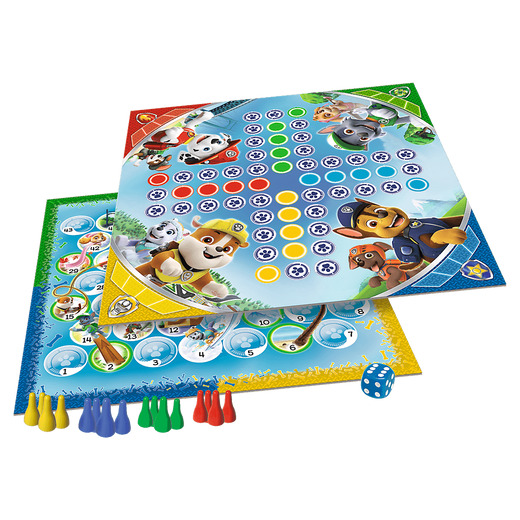 Brettspiel 2-in-1 Mensch ärgere dich nicht Paw Patrol Trefl 01896