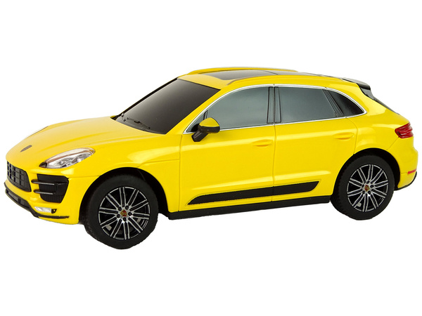 Auto R/C Porsche Macan Turbo 1:24 Rastar Gelb