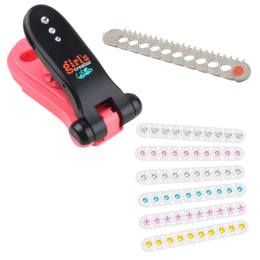 Beauty Set Diamonds Hair Decorating Machine 80 pcs.