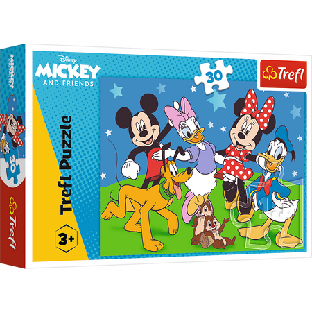 Puzzle 30 – Mäusespaß – Disney Standard Characters Trefl 18309