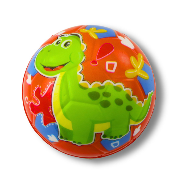 Bouncing Ball Kneading Foam Ball Dinosaurs Colorful 10cm