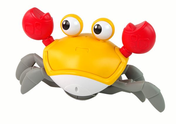 Moving Crab Interactive Sound Orange
