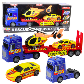 Rescue Kit Truck Helicopter Car Lights Sounds