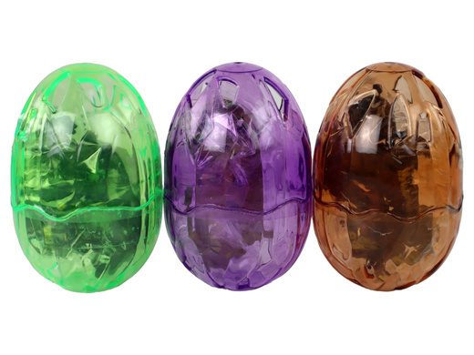 Dinosaurierfigur Ei 3 Farben 9 cm