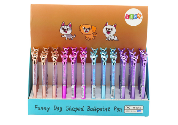 Stift mit einer Mine Dog Diamonds Blue, 0,7 mm Mix