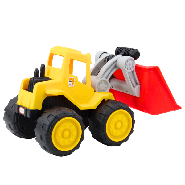 Backhoe Loader For Kids Sand Construction Vehicle Yellow