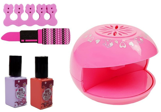 Set For Making Nail Varnish Dryer Various Designs
