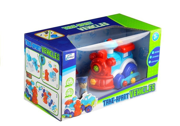 Detachable Train Running Tools Figures