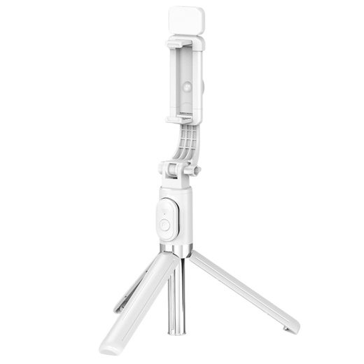 Selfie-Stick, Stativ, Telefon-Fernbedienung, Bluetooth-Halterung ZS8, Weiß