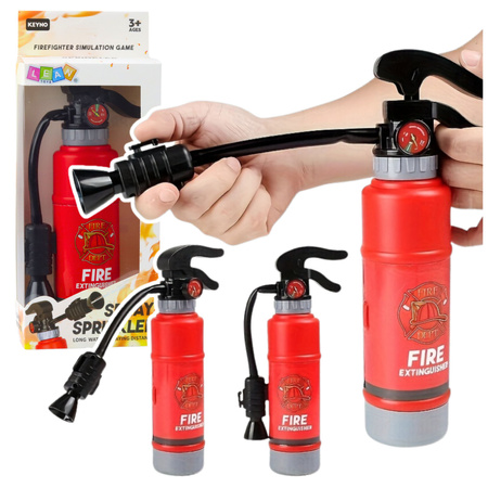 Spielzeug-Feuerlöscher für kleine Feuerwehrleute mit Wassersprühfunktion
