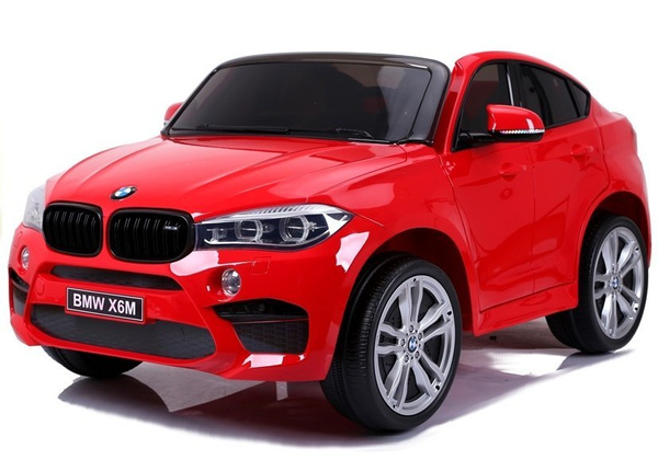Elektroauto BMW X6 Rot Kinderfahrzeug Ledersitz weiche EVA-Reifen 2x45W Auto