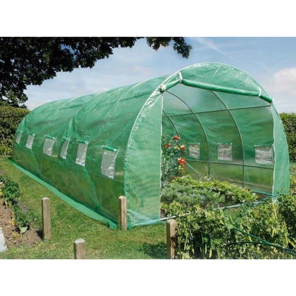 Foil Tunnel Garden Greenhouse 6x3x2m Foil 18m² UV-4 Premium