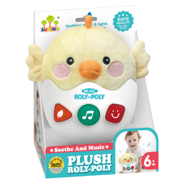 Interaktive Wanka Rise Chicken Lights klingen gelb