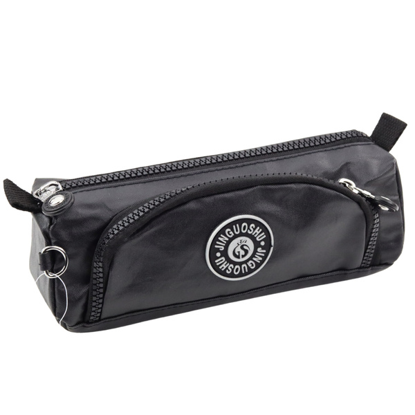 School Pencil Case Functional Two Pockets Pendant Mix