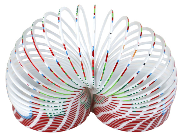 Ikonisches Frühlings-Weihnachtsmotiv „Entspannung“ in Weiß und Rot, 6 cm