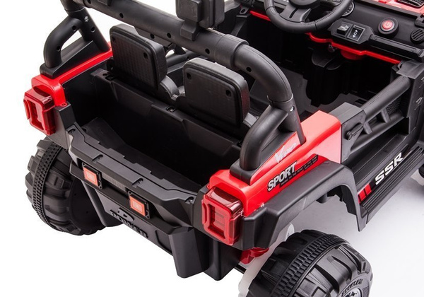 Elektrische Fahrt auf BBH-016 Rot