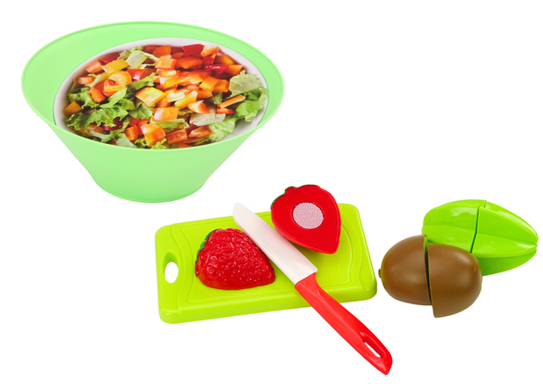 Obstschneideset Salatbesteck Tablett Lebensmittel 25-tlg.