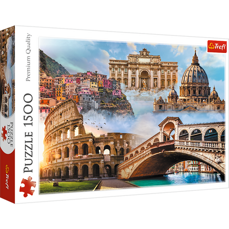 Puzzle 1500 - Favorite places: Italy Trefl 26203