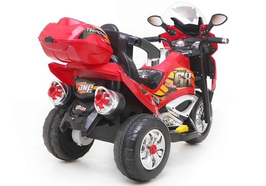 PB378 Electric Ride-On Bike Red