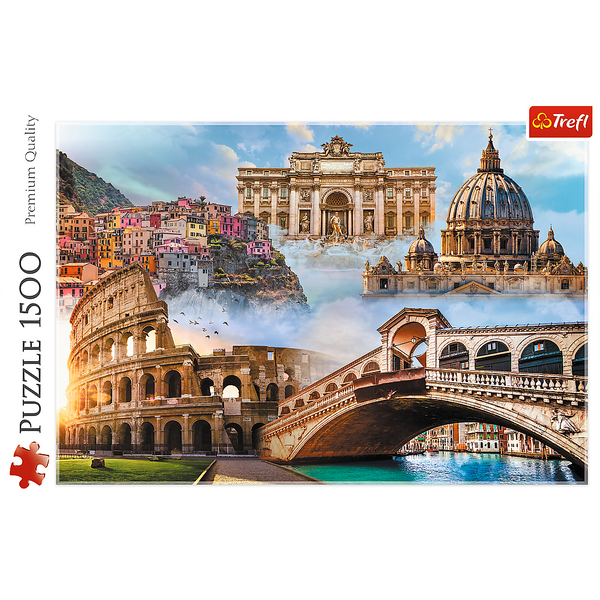 Puzzle 1500 - Lieblingsorte: Italien Trefl 26203