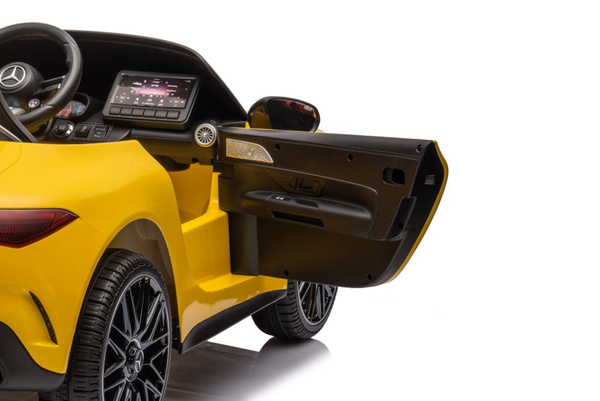 Mercedes AMG SL63 Battery Car, Yellow Painted