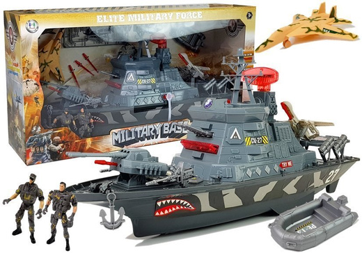 Military Ship, Military Base Lights and Sounds