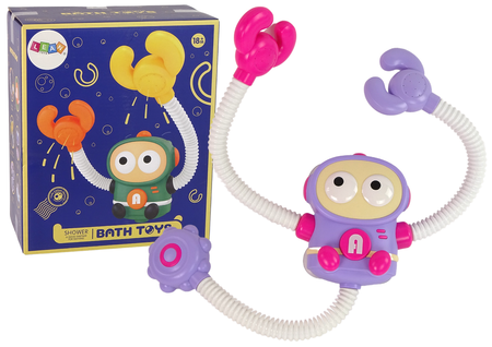 Badespielzeug Kosmonaut Teddybär Batterie Dusche