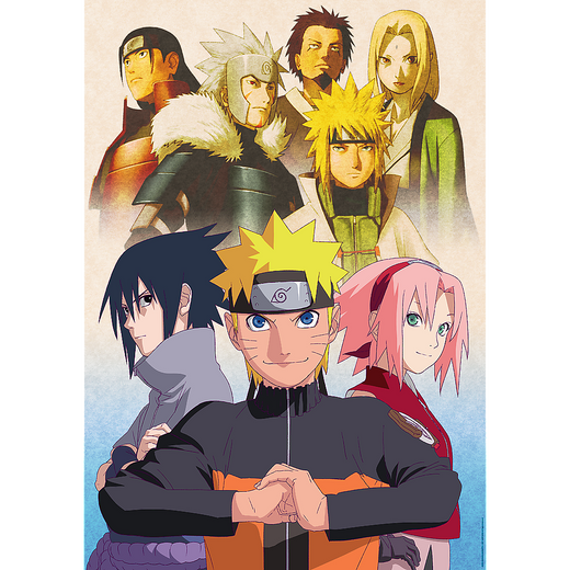 Puzzle - 1000 - Naruto Team - Masashi Trefl - 10940