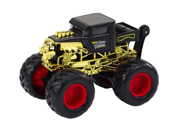 Climbing Car Vehicle with Friction Drive Off-Road Black