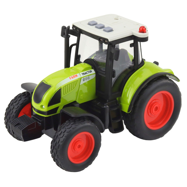 Tractor With Trailer With Hay Sound & Light Effects 37,5 cm