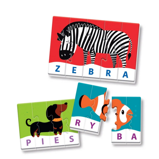 Lernspiel Puzzle: Meine ersten Wörter Ich lerne beim Spielen Polnische Sprache Clementoni 50770