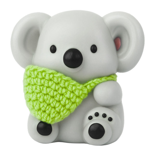 Weiches Koala-Anti-Stress-Squishy mit Wollbeutel, 8,5 cm