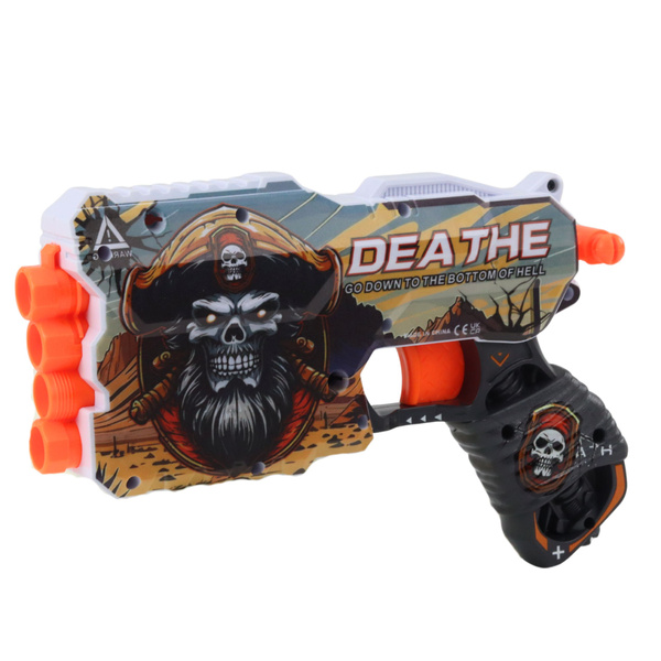 Pirate Foam Dart Gun Magazine for 4 Darts 12 pcs.