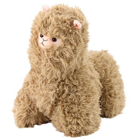 Plüsch-Maskottchen Kuscheltier Lama Beige 40 x 40cm