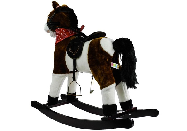 Rocking Horse Dark Brown 74 CM