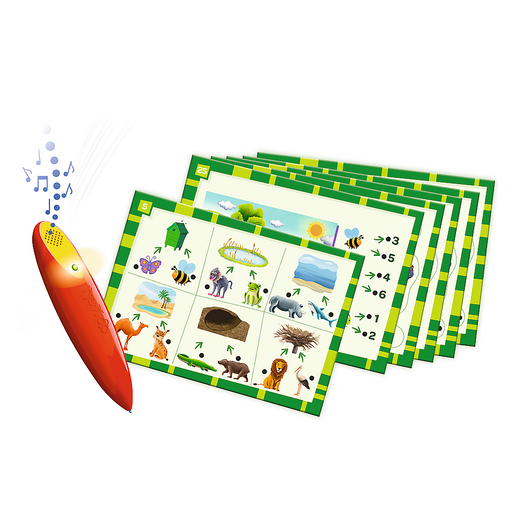 Children's game Animals Magic pencil Trefl 02111