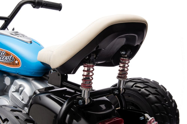 Battery-powered Tricycle LL6688 Blue 24V