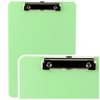 Clipboard Board Writing Ruler A4 Plastic Green