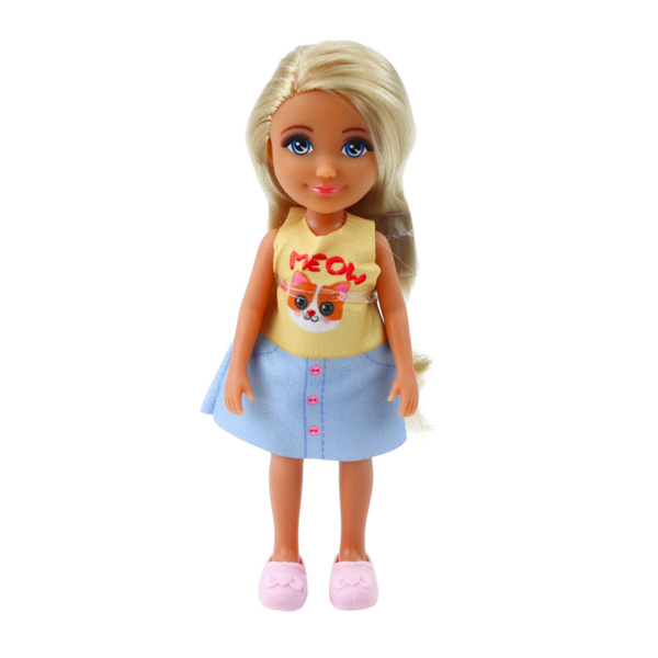 Ankiki Mini Doll Car Convertible Purple Set