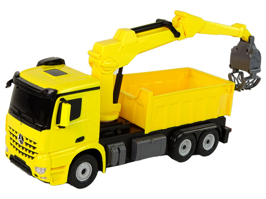 Mercedes Rastar Yellow Grapple Truck
