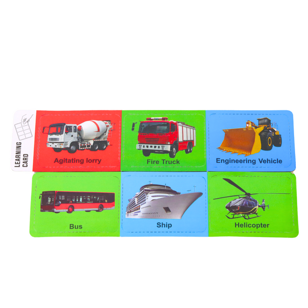 Set of Metal Car with Camper Trailer Red